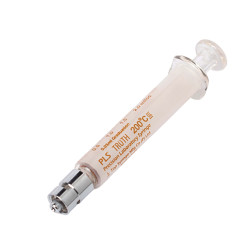 Truth Calibrated Glass Syringe (PLS) Metal luer lock Tip (CL), 2ml (Pack of 1)