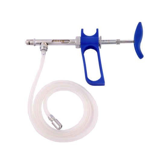 DaVinci Self Refilling Borosilicate Glass Automatic Syringe Vaccinator, Self Refilling Glass Syringe, Feed Tube Set capacity of 0.5ml with 0.05ml volume (Pack of 1 Set) DaVinci Self Refilling Borosilicate Glass Automatic Syringe Vaccinator, Self Refilling Glass Syringe, Feed Tube Set capacity of 0.5ml with 0.05ml volume (Pack of 1 Set)