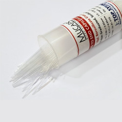 End To End Capillary Pipettes, ETE Non Graduated, Non (Plain) Heparinized, End to End capillary 0.5μl ( 1 Vial with 250 Capillaries) with 15.0mm, I.D.(±0.10mm)0.21, O.D.(±0.10mm)1.78