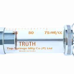 Truth Toomey ‘Allo’ Reiner-Alexander Glass Syringe with Nozzle 100ml, (Pack of 1)