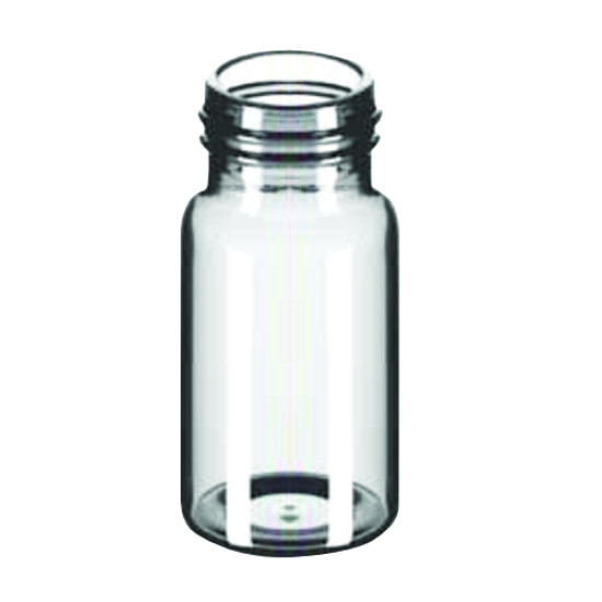 20ml Screw Neck Clear Vial, 27.5 x 57mm, 1st Hydrol. class (Pack of 100) 20ml Screw Neck Clear Vial, 27.5 x 57mm, 1st Hydrol. class (Pack of 100)