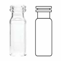 Colpak ND 11 Snap Ring Vials 12 x 32mm, 11mm Snap Ring Vials,12 x 32mm, Clear Glass, 1st Hydrol Class, Wide Opening