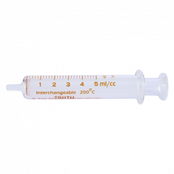 TRUTH Interchangeable Glass Syringe Glass Tip (CT) 5ml, (Pack of 1)